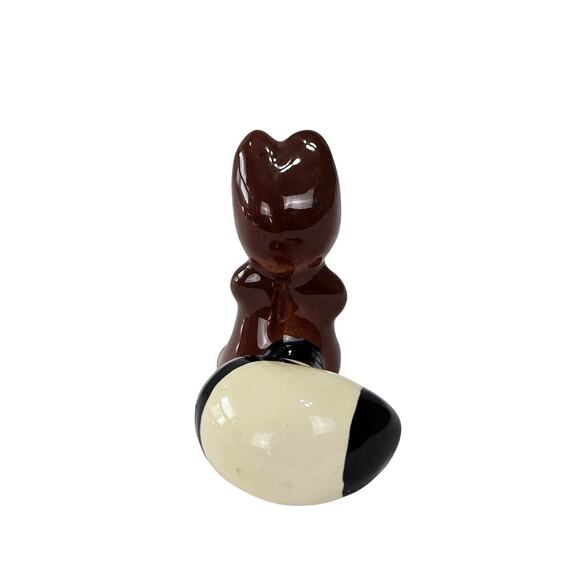 Robert Simmons Fluffy Tailed Bandit Raccoon California Pottery Vintage - Picture 7 of 10